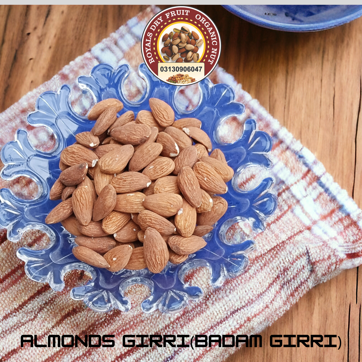 ALMONDS GIRI AMERICAN (بادام گری)